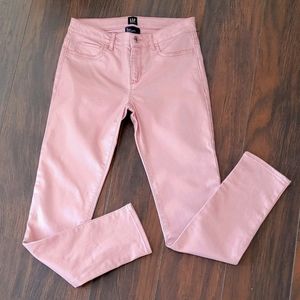 Gap Shimmery Pink Stretchy Jegging Sz. 14. New